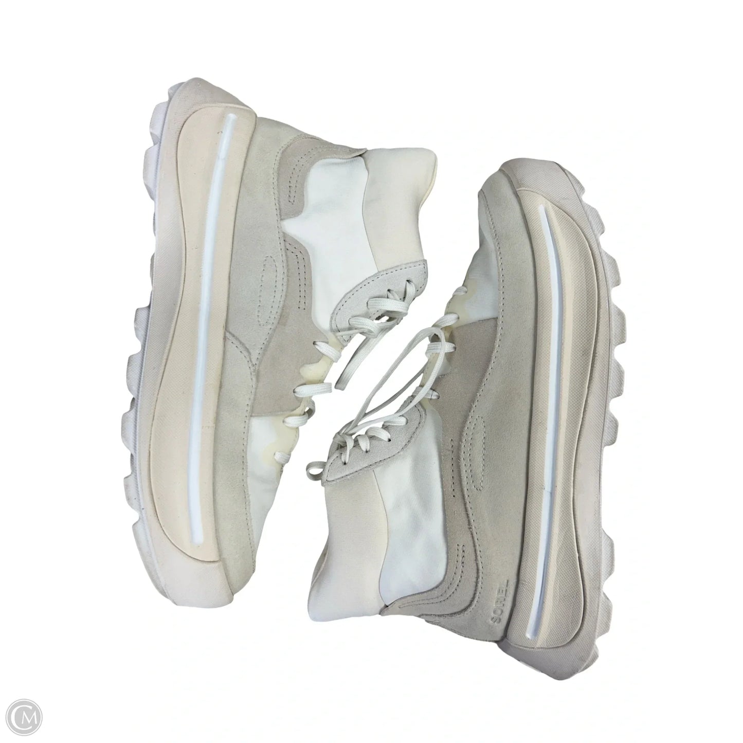 Shoes Sneakers By Sorel In Cream, Size: 10