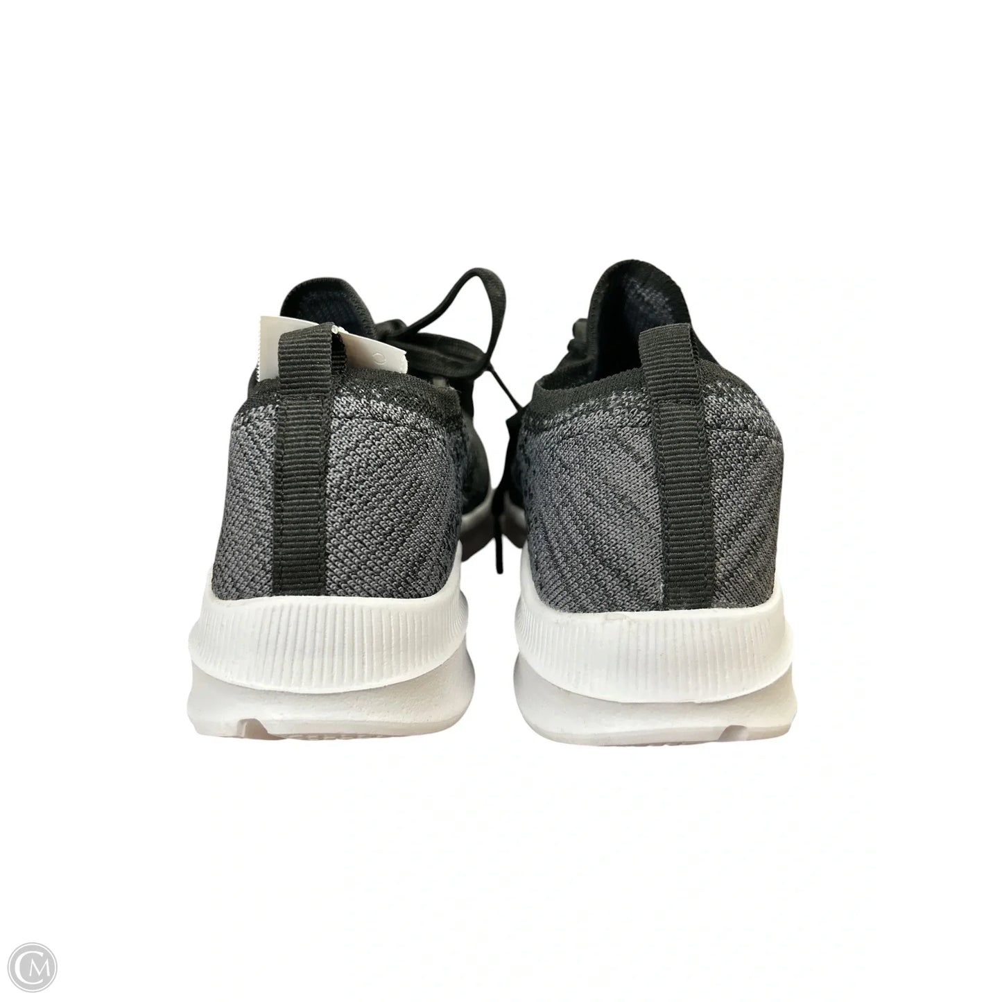 Shoes Athletic By Cushionaire In Black & Grey, Size: 6.5