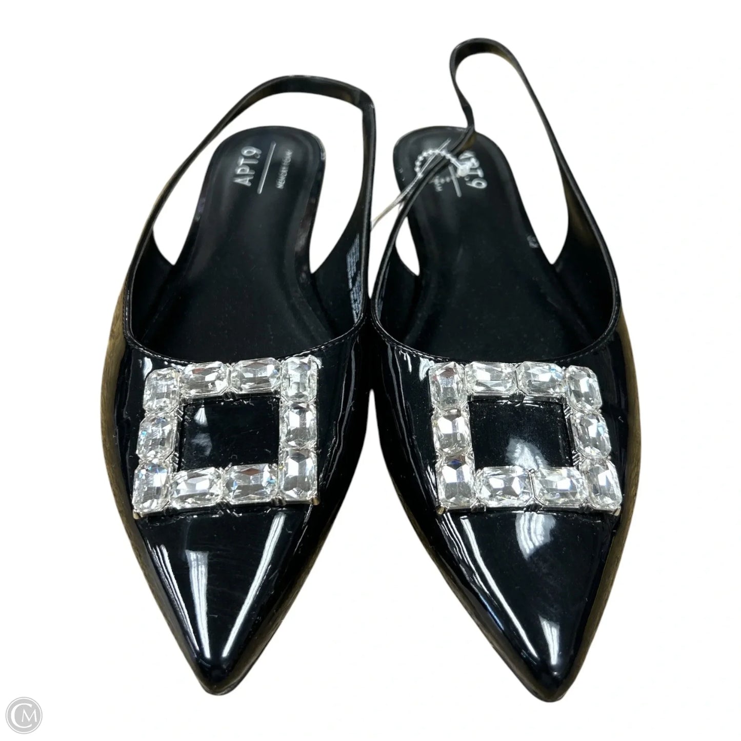 Shoes Flats By Apt 9 In Black, Size: 8.5