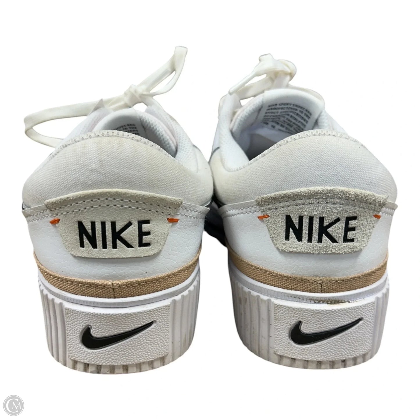 Shoes Sneakers Platform By Nike In Black & White, Size: 11