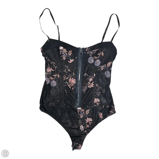 Bodysuit By Free People In Floral Print, Size: M