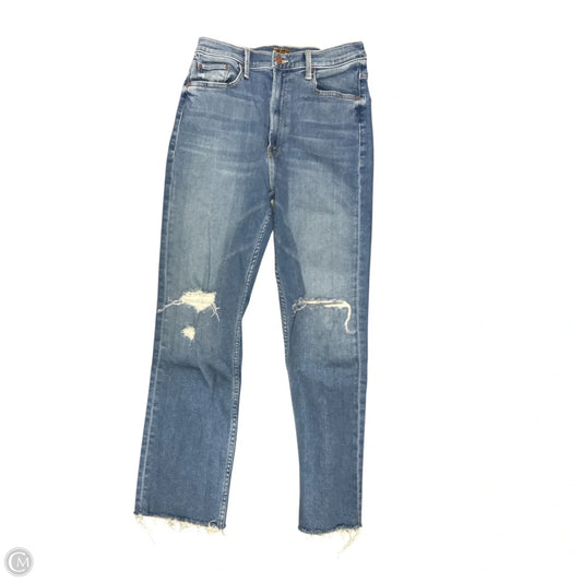 Jeans Designer By Mother In Blue Denim, Size: 10