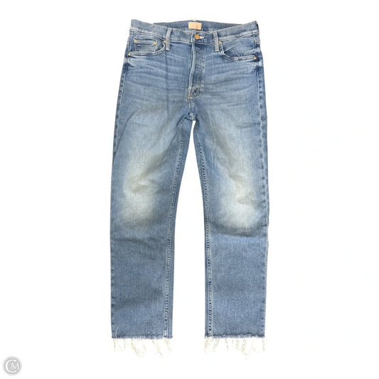 Jeans Designer By Mother In Blue Denim, Size: 10