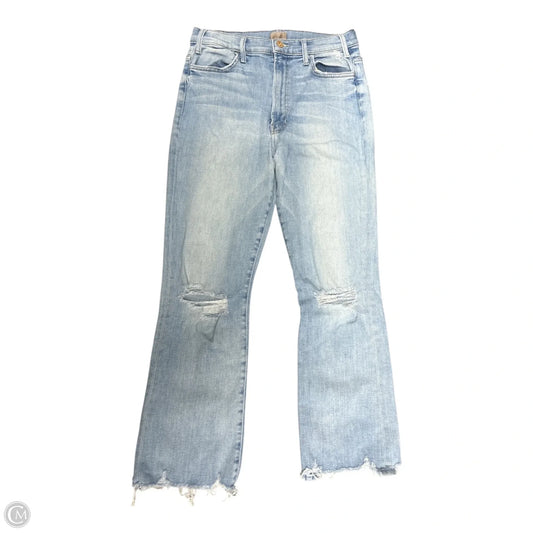 Jeans Designer By Mother In Blue Denim, Size: 12