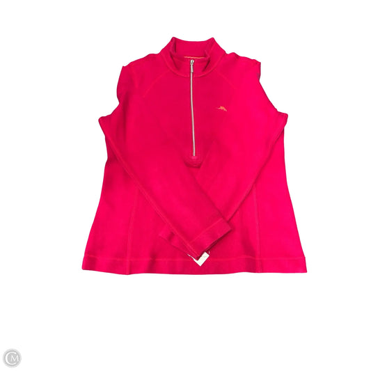 Sweatshirt Collar By Tommy Bahama In Pink, Size: L