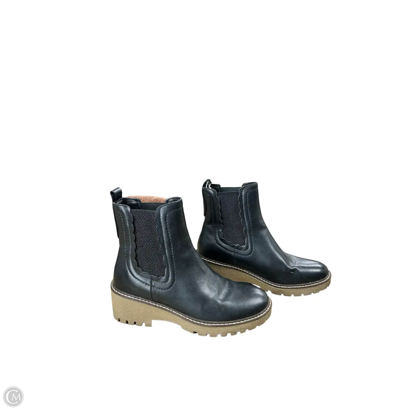 Boots Ankle Flats By Mia In Black, Size: 7