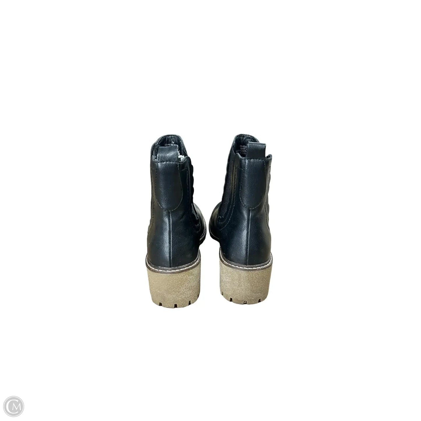 Boots Ankle Flats By Mia In Black, Size: 7