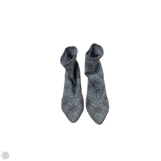 Shoes Heels Stiletto By Charles By Charles David In Plaid Pattern, Size: 7.5