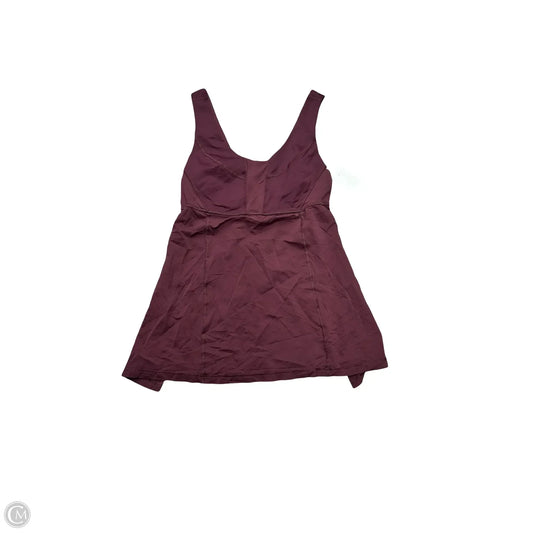 Athletic Tank Top By Lululemon In Purple, Size: 6
