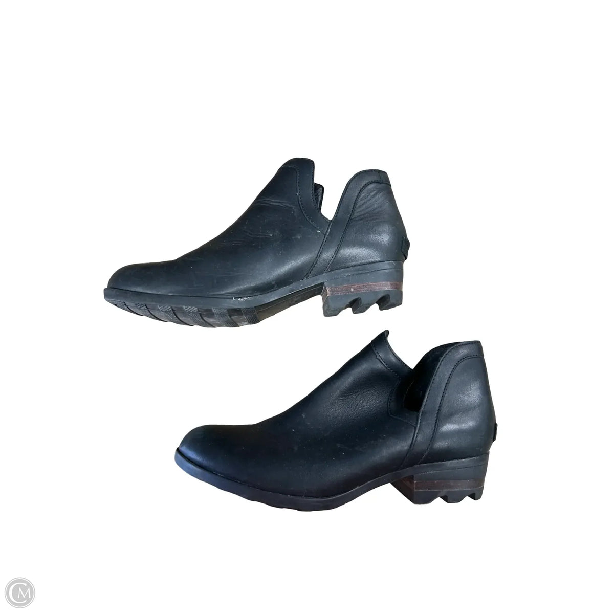 Boots Ankle Flats By Sorel In Black, Size: 10