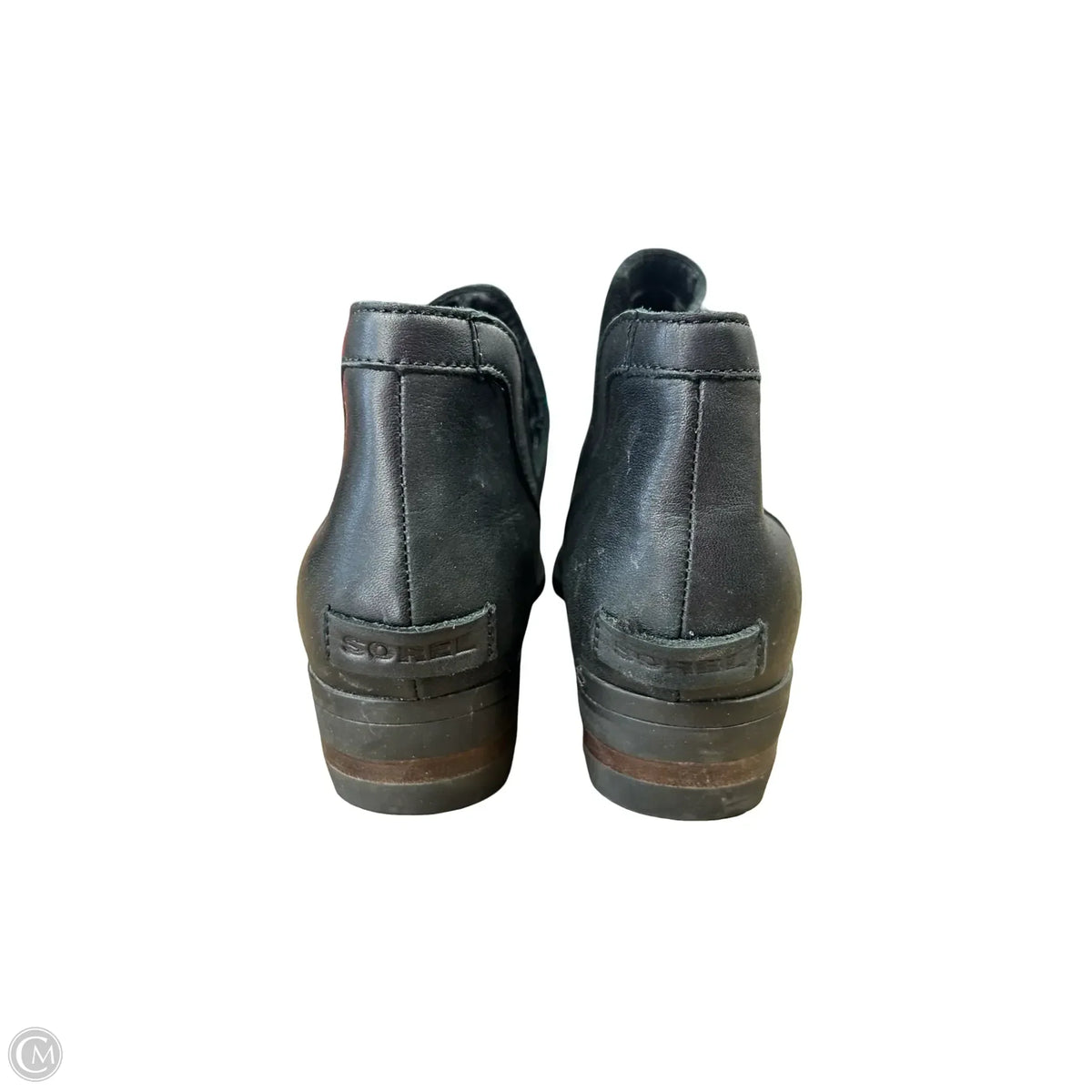 Boots Ankle Flats By Sorel In Black, Size: 10
