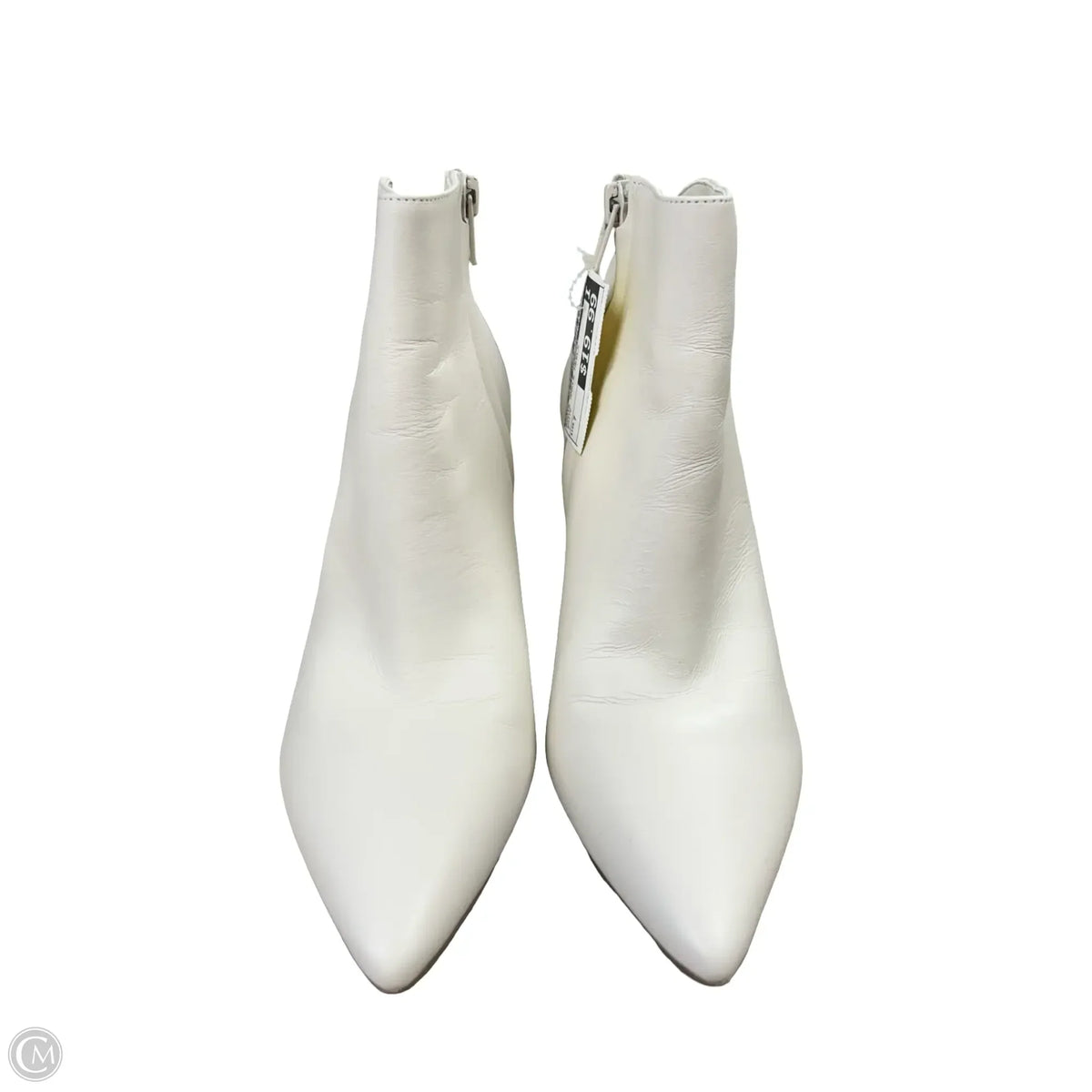 Boots Ankle Heels By Nine West Apparel In White, Size: 7