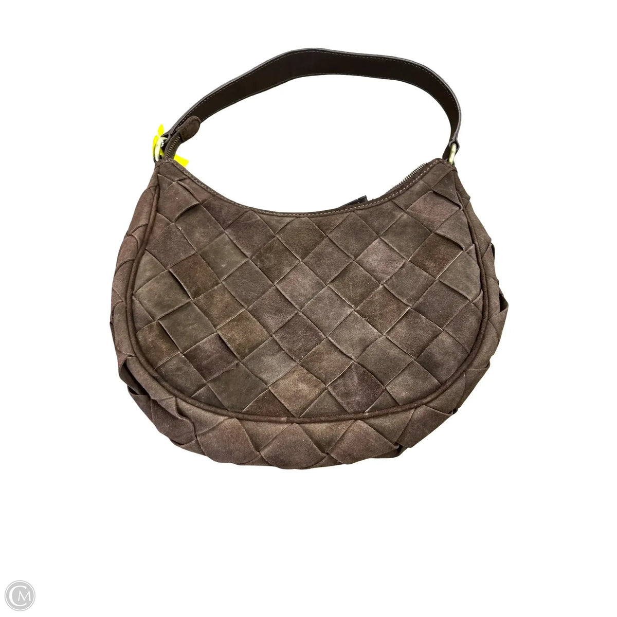 Handbag Leather By Cme, Size: Medium