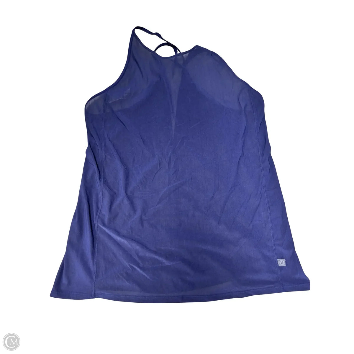 Athletic Tank Top By Lululemon In Navy, Size: 8