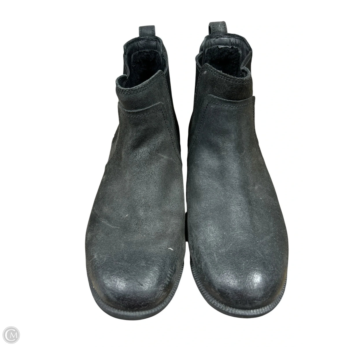 Boots Ankle Flats By Ugg In Black, Size: 8.5
