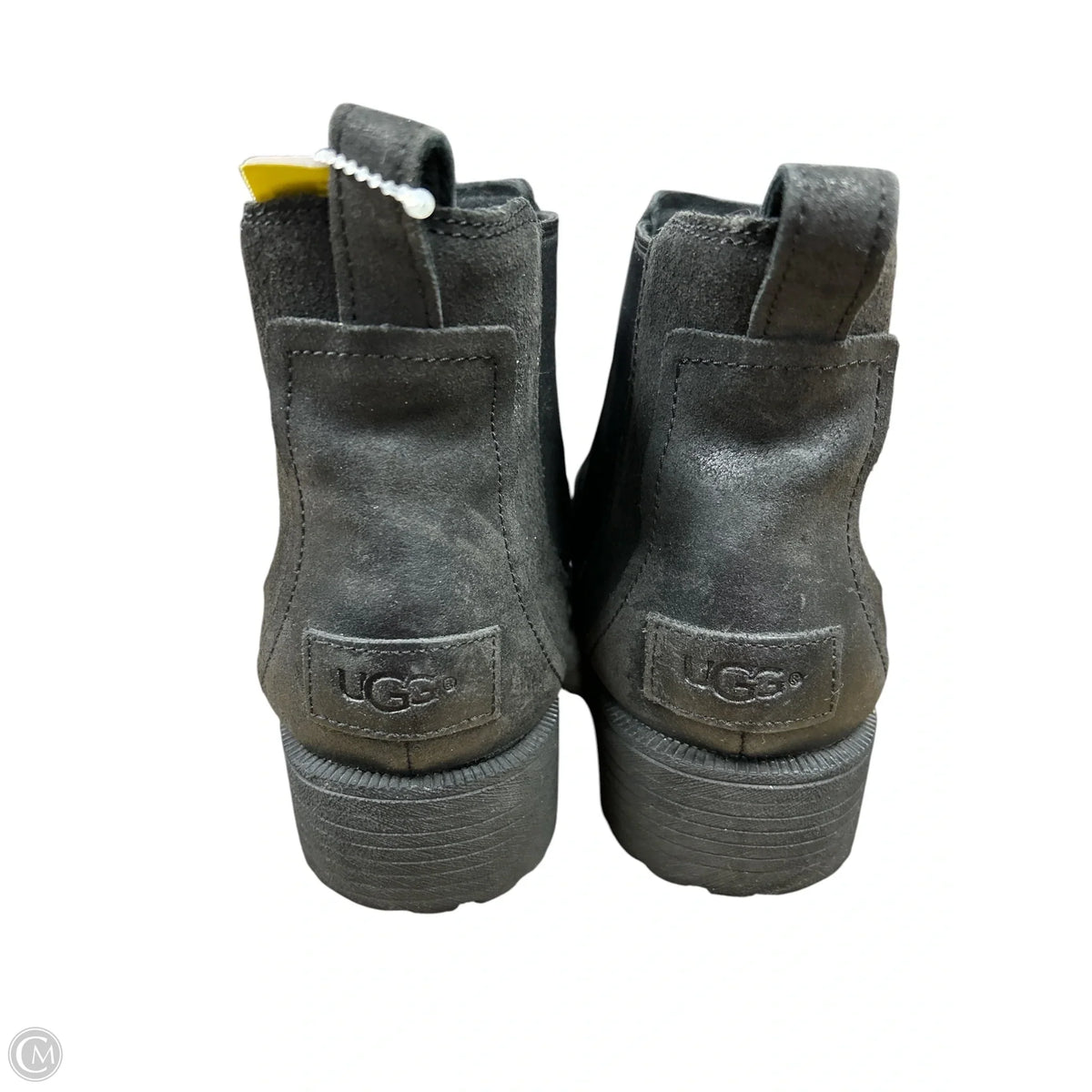 Boots Ankle Flats By Ugg In Black, Size: 8.5