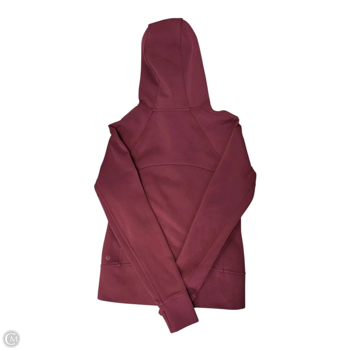 Athletic Jacket By Lululemon In Maroon, Size: 8