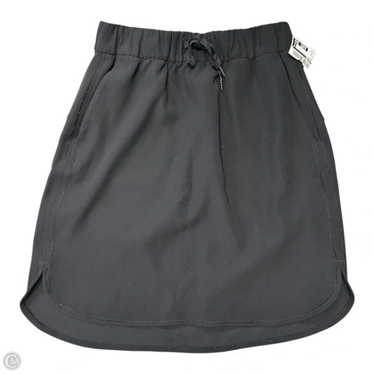 Athletic Skirt By Lululemon In Black, Size: 6