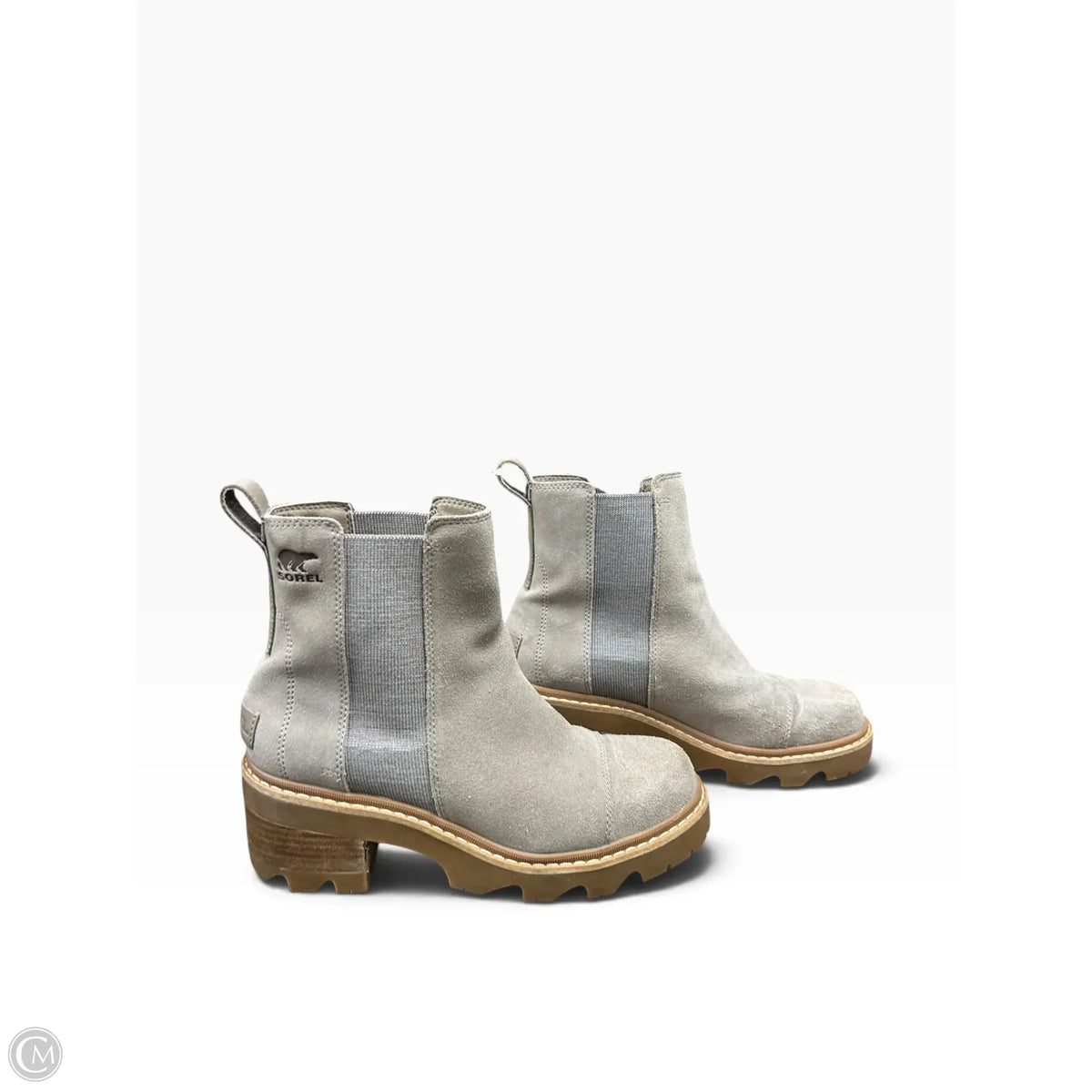 Boots Ankle Flats By Sorel In Tan, Size: 8.5