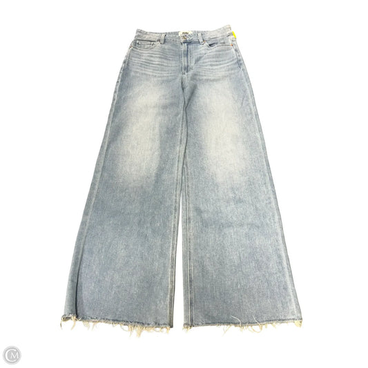 Jeans Wide Leg By Paige In Blue Denim, Size: 6