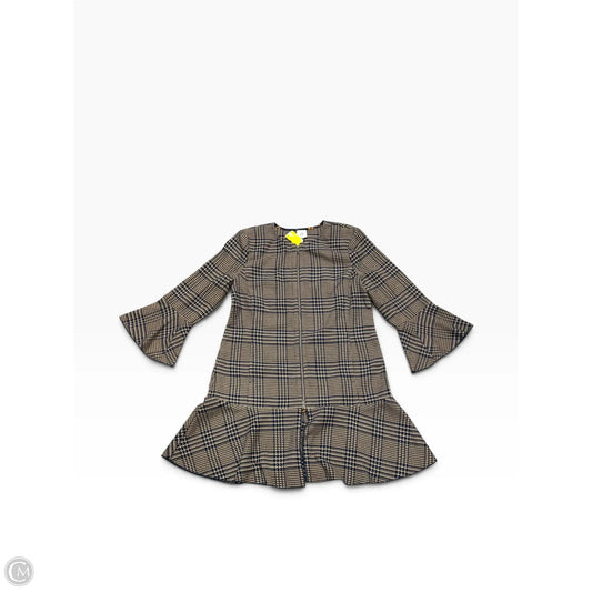 Dress Work By Cabi In Blue & Brown, Size: M