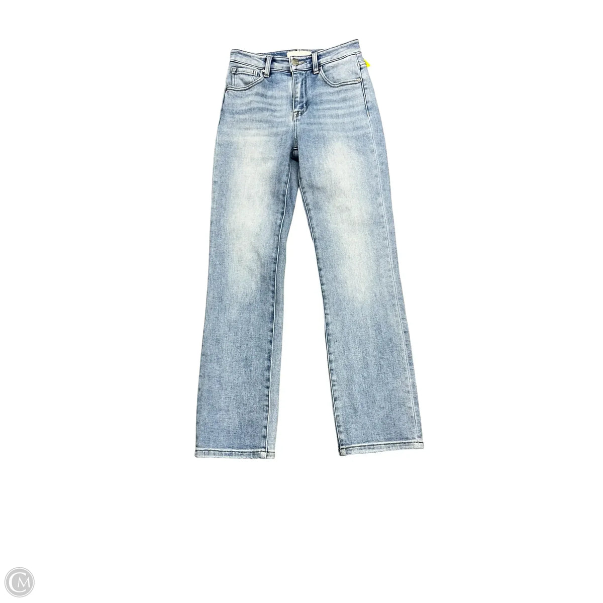 Jeans Straight By Risen In Blue Denim, Size: 0