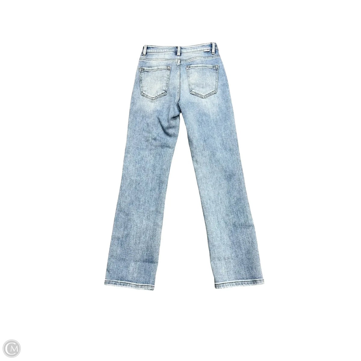 Jeans Straight By Risen In Blue Denim, Size: 0