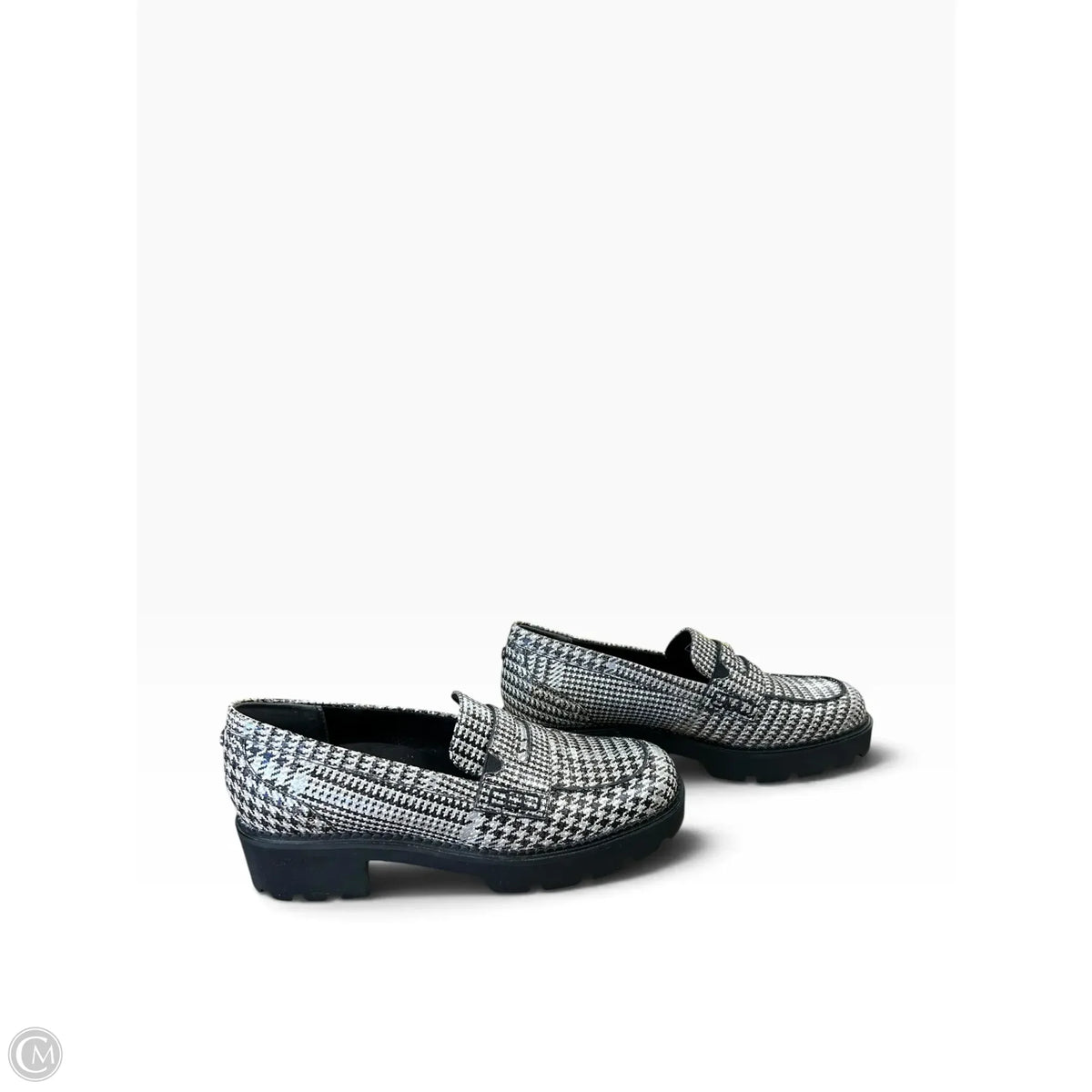 Shoes Flats By Vionic In Black & White, Size: 8.5