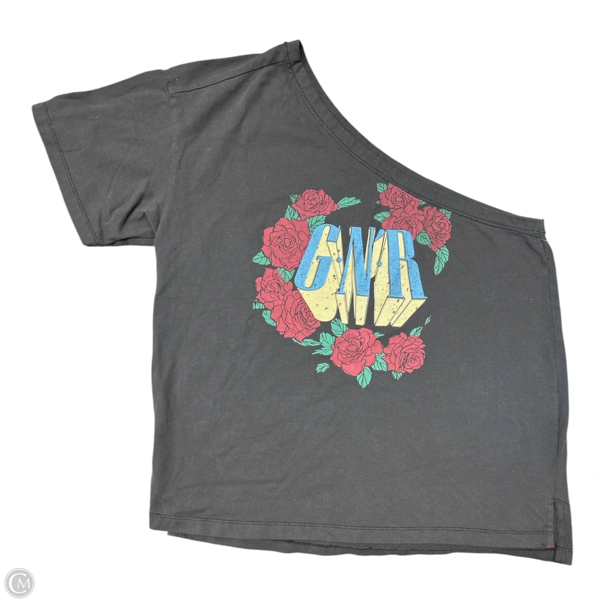 Top Short Sleeve By Pilcro In Grey, Size: M