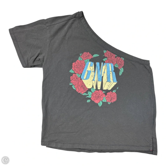 Top Short Sleeve By Pilcro In Grey, Size: M