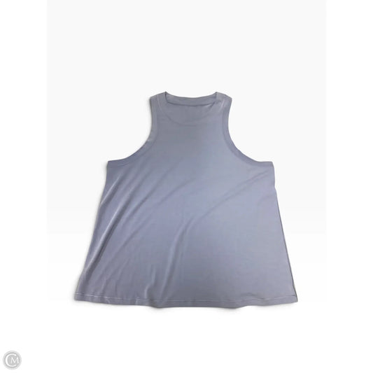 Athletic Tank Top By Lululemon In Blue, Size: 10