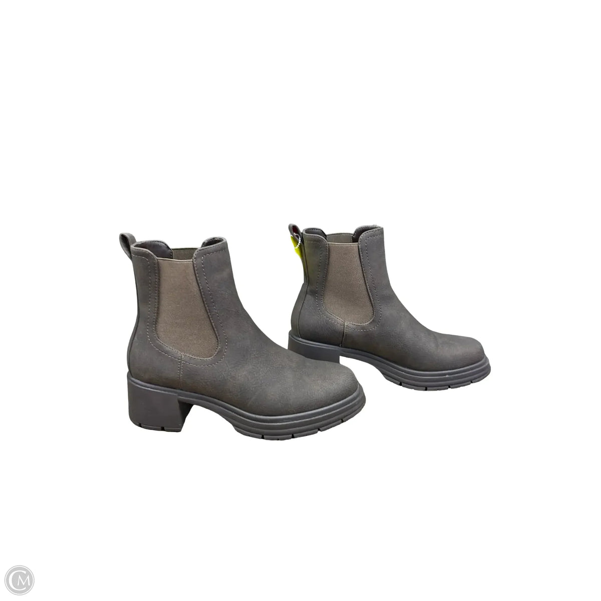 Boots Ankle Heels By Cliffs By White Mountain In Brown, Size: 8