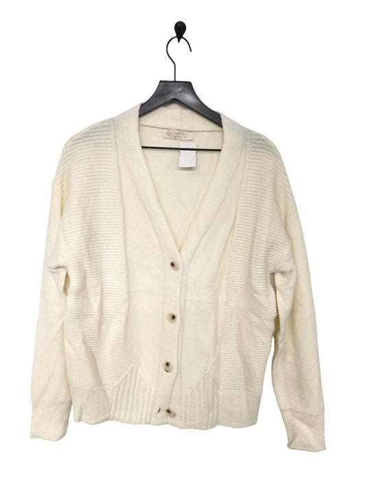 Cream Sweater Cardigan Leela & Lavender, Size M