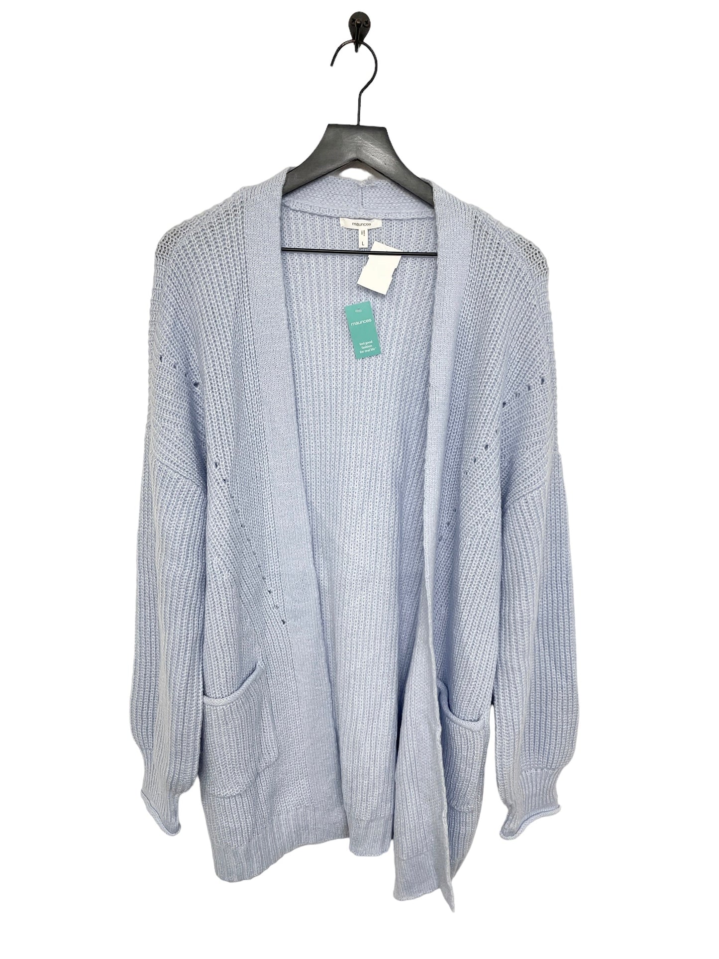 Blue Sweater Cardigan Maurices, Size L