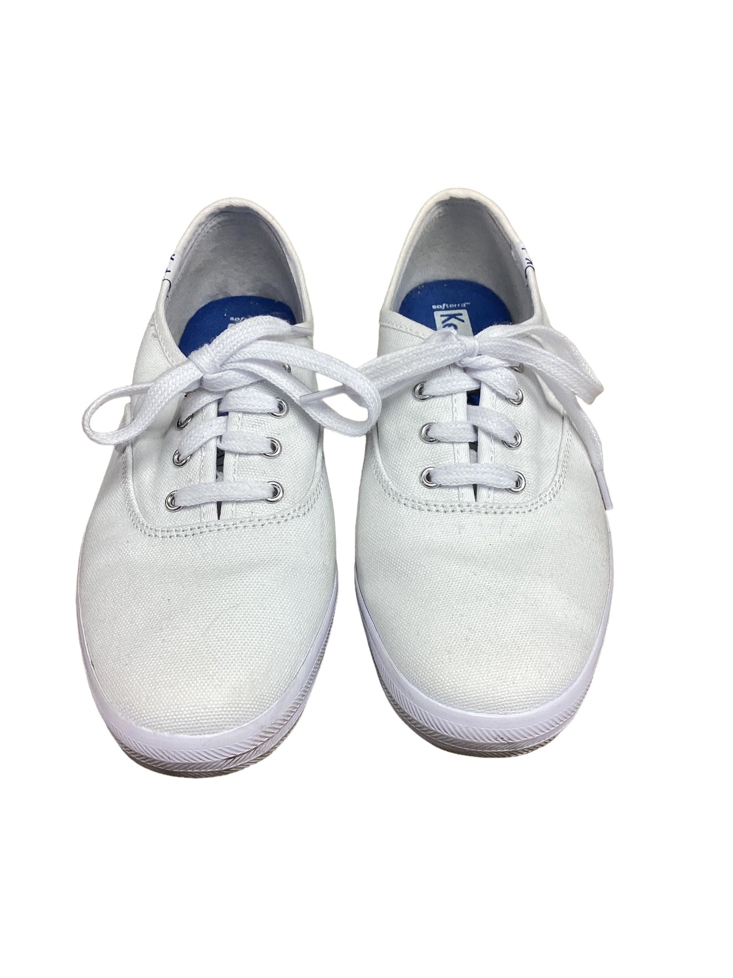 White Shoes Flats Keds, Size 7.5