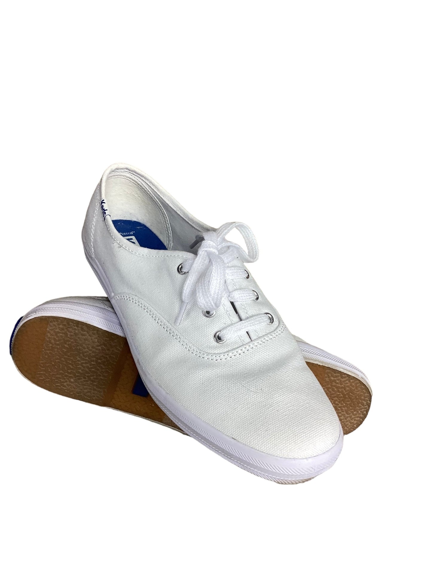 White Shoes Flats Keds, Size 7.5