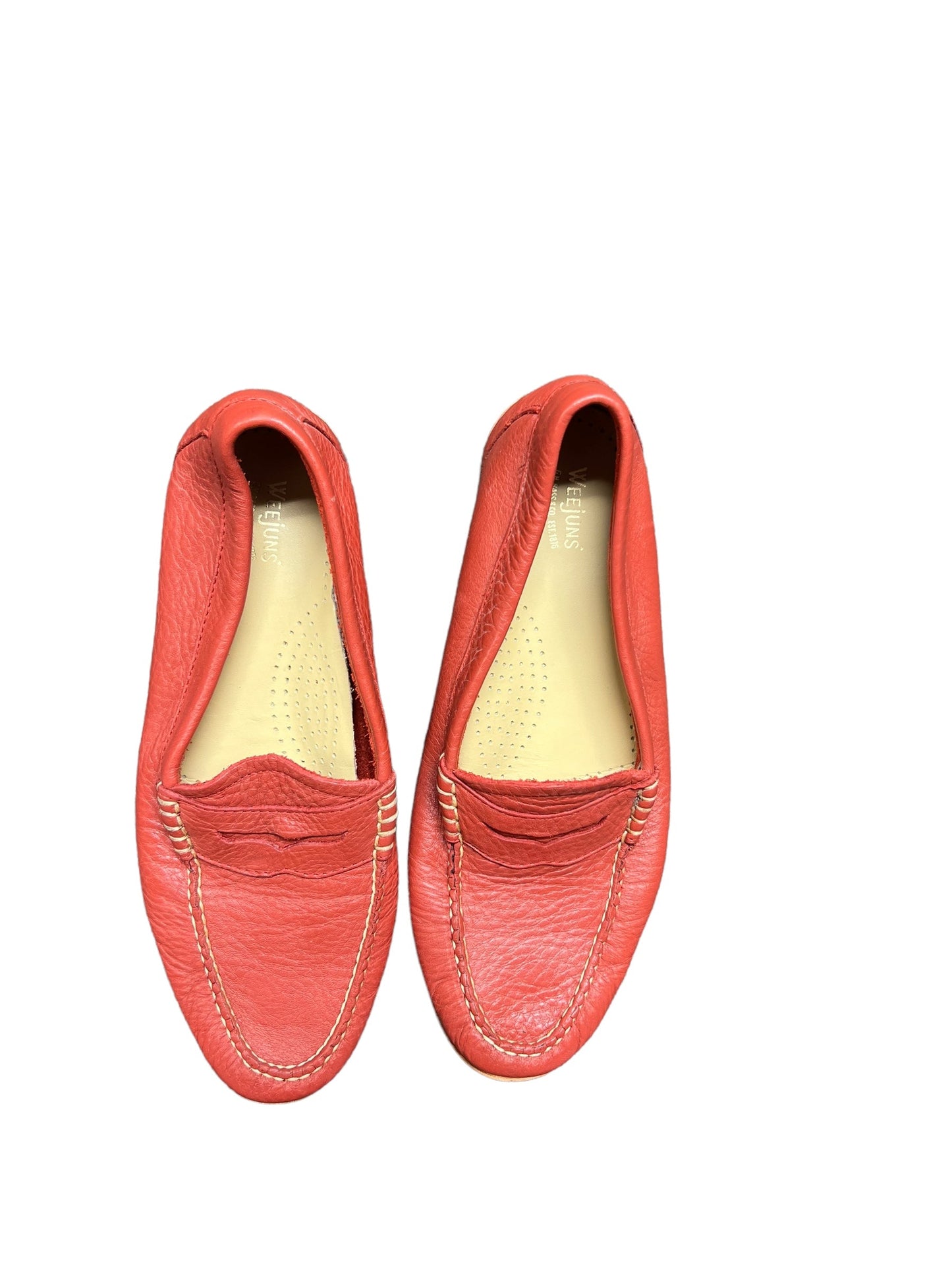 Red Shoes Flats Cma, Size 9