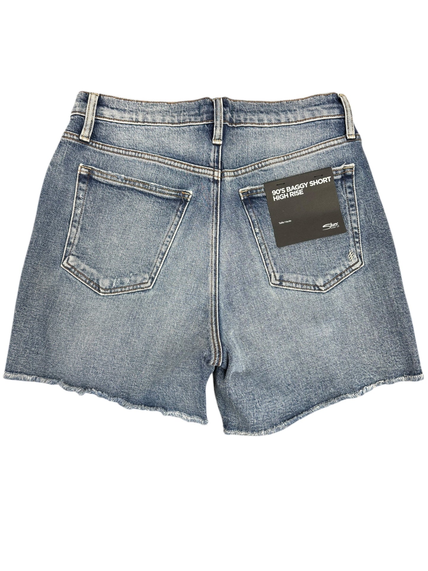 Shorts By Silver In Blue Denim, Size: 4