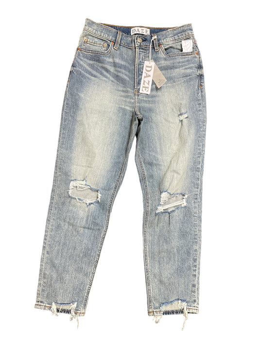 Blue Denim Jeans Straight Daze, Size 6