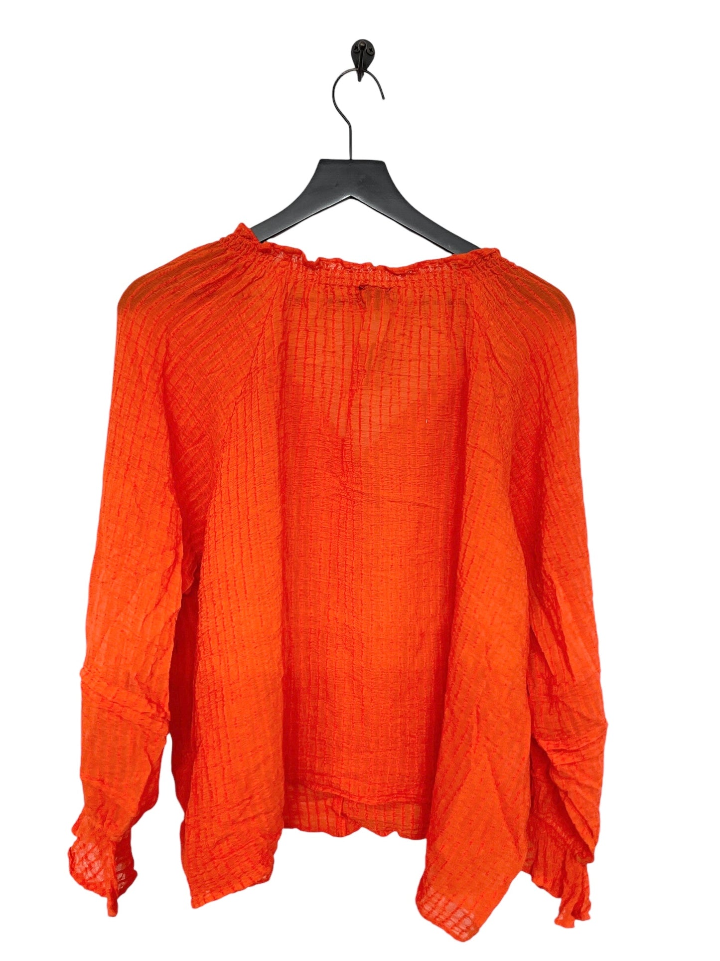 Top Long Sleeve By Torrid In Orange, Size: 3x