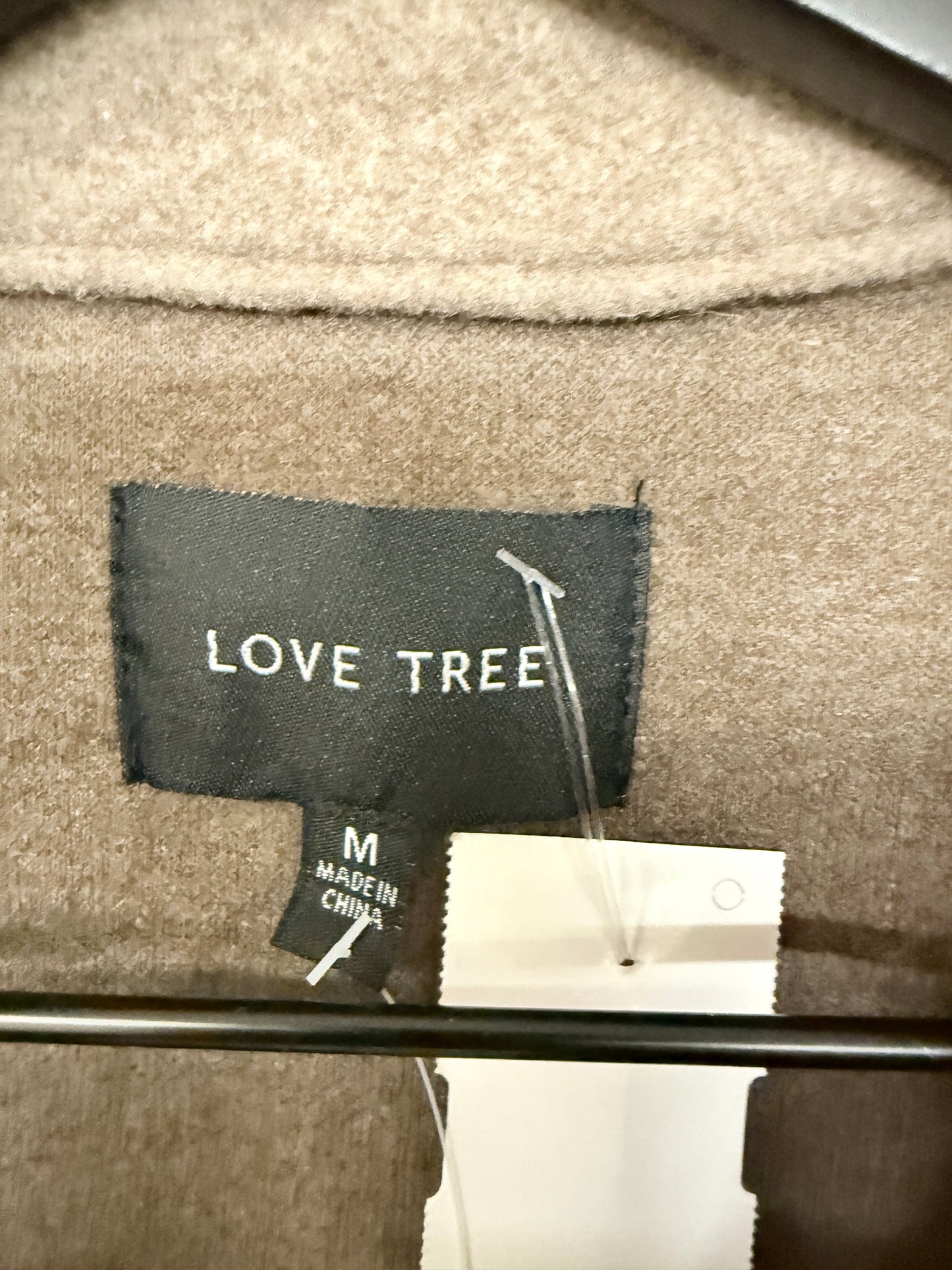 Jacket Other By Love Tree In Brown, Size: M