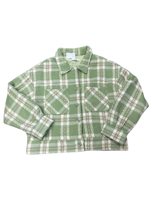 Jacket Shirt By Cmc In Green, Size: L