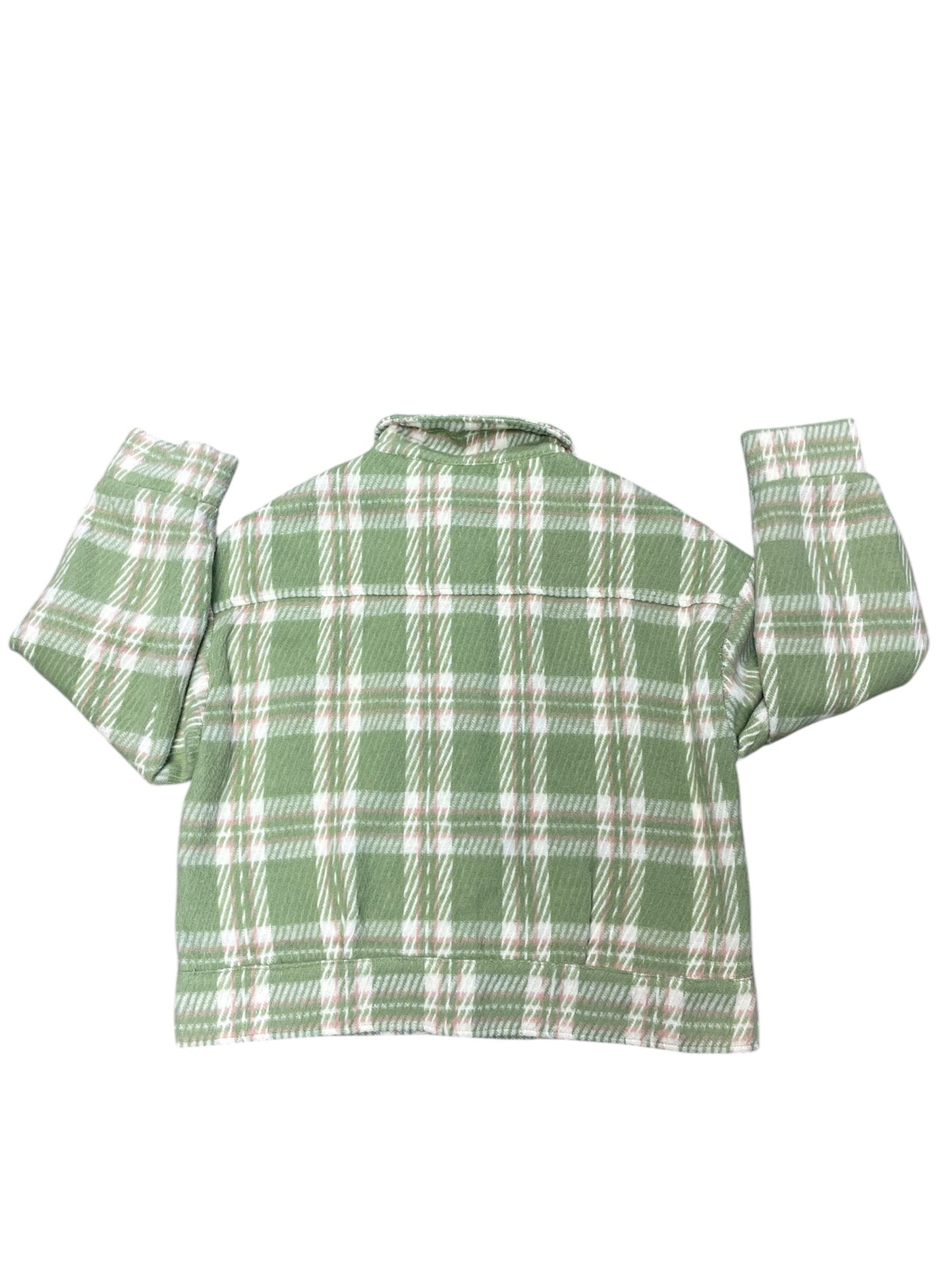 Jacket Shirt By Cmc In Green, Size: L