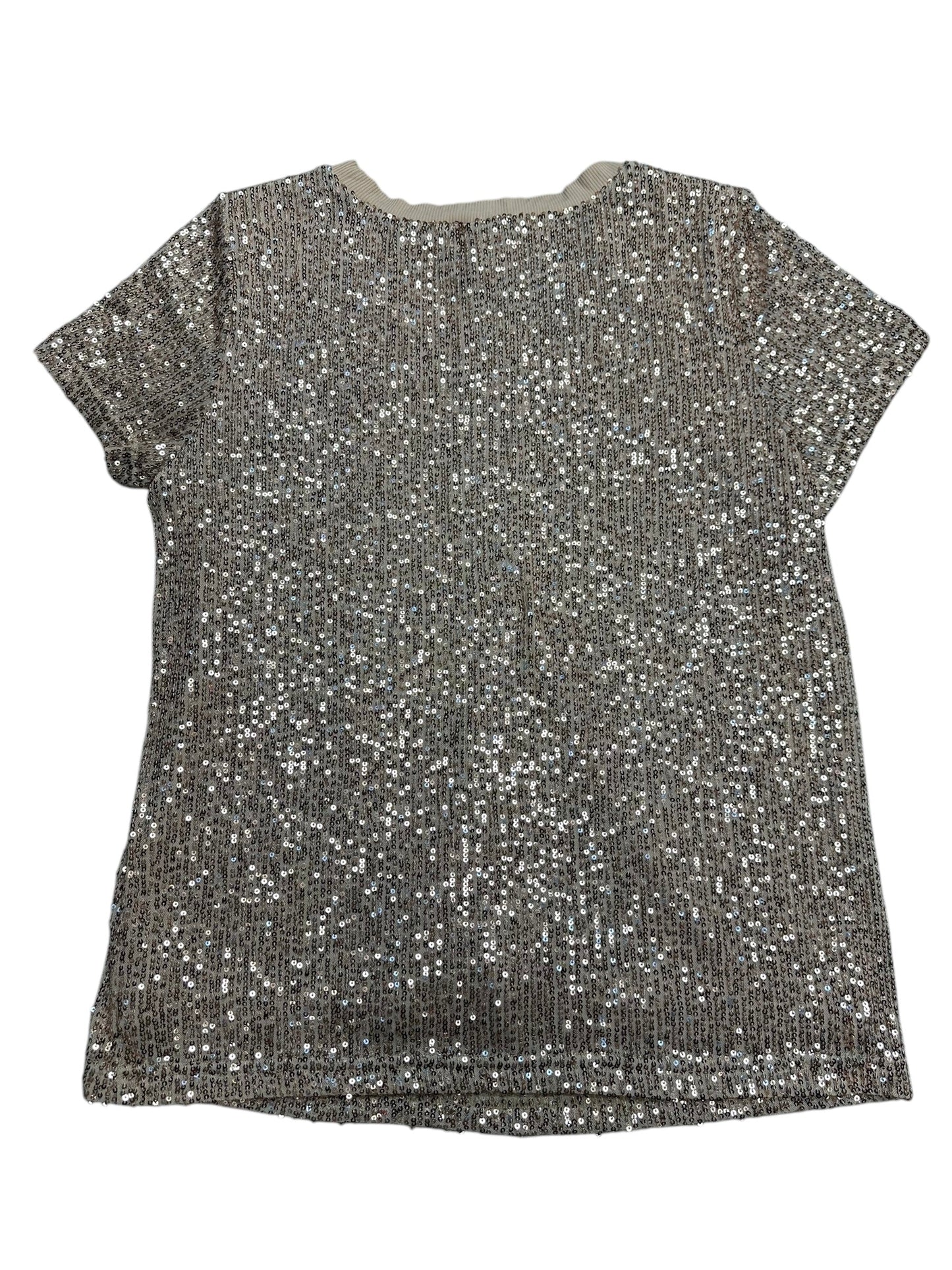 Top Short Sleeve By Mittoshop In Gold, Size: L