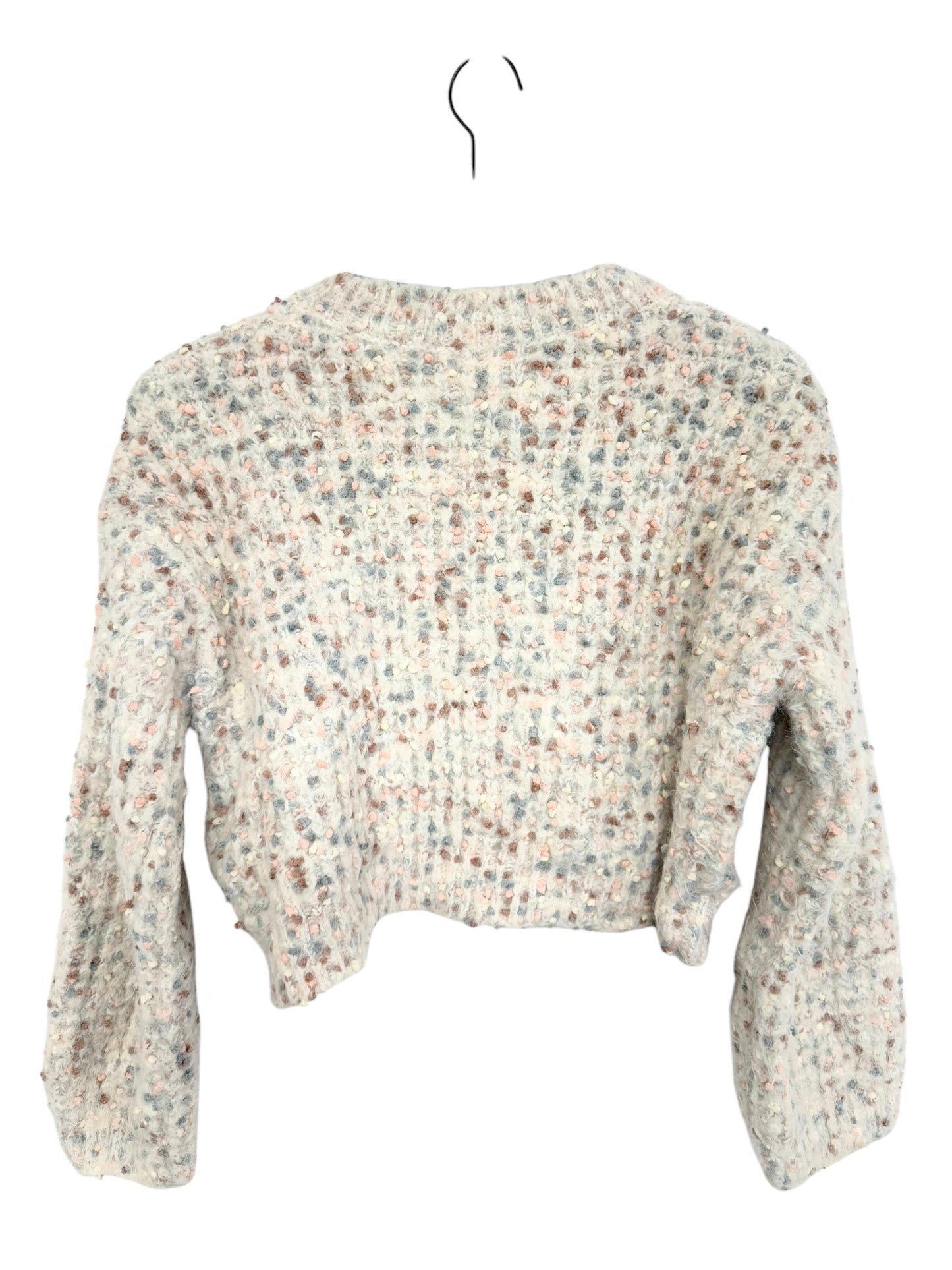 Sweater By Lush In Pink & Tan, Size: M