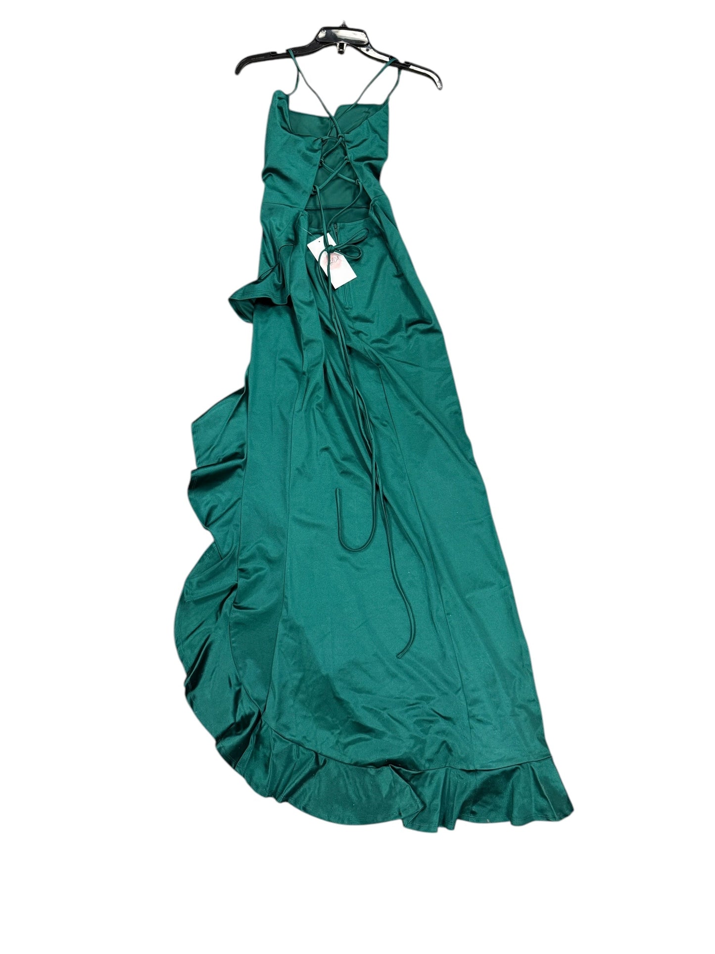 Dress Casual Maxi By Cmc In Green, Size: 10