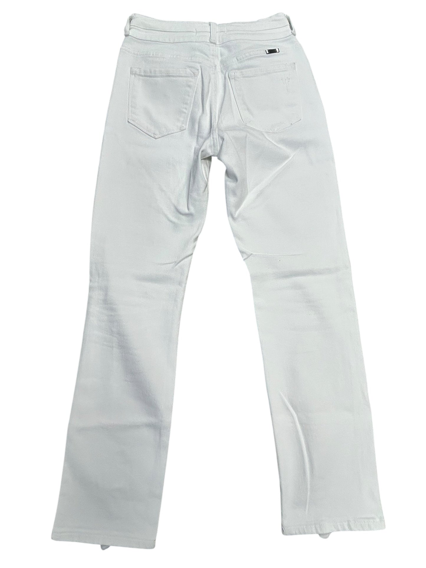 Jeans Straight By Kancan In White Denim, Size: 2