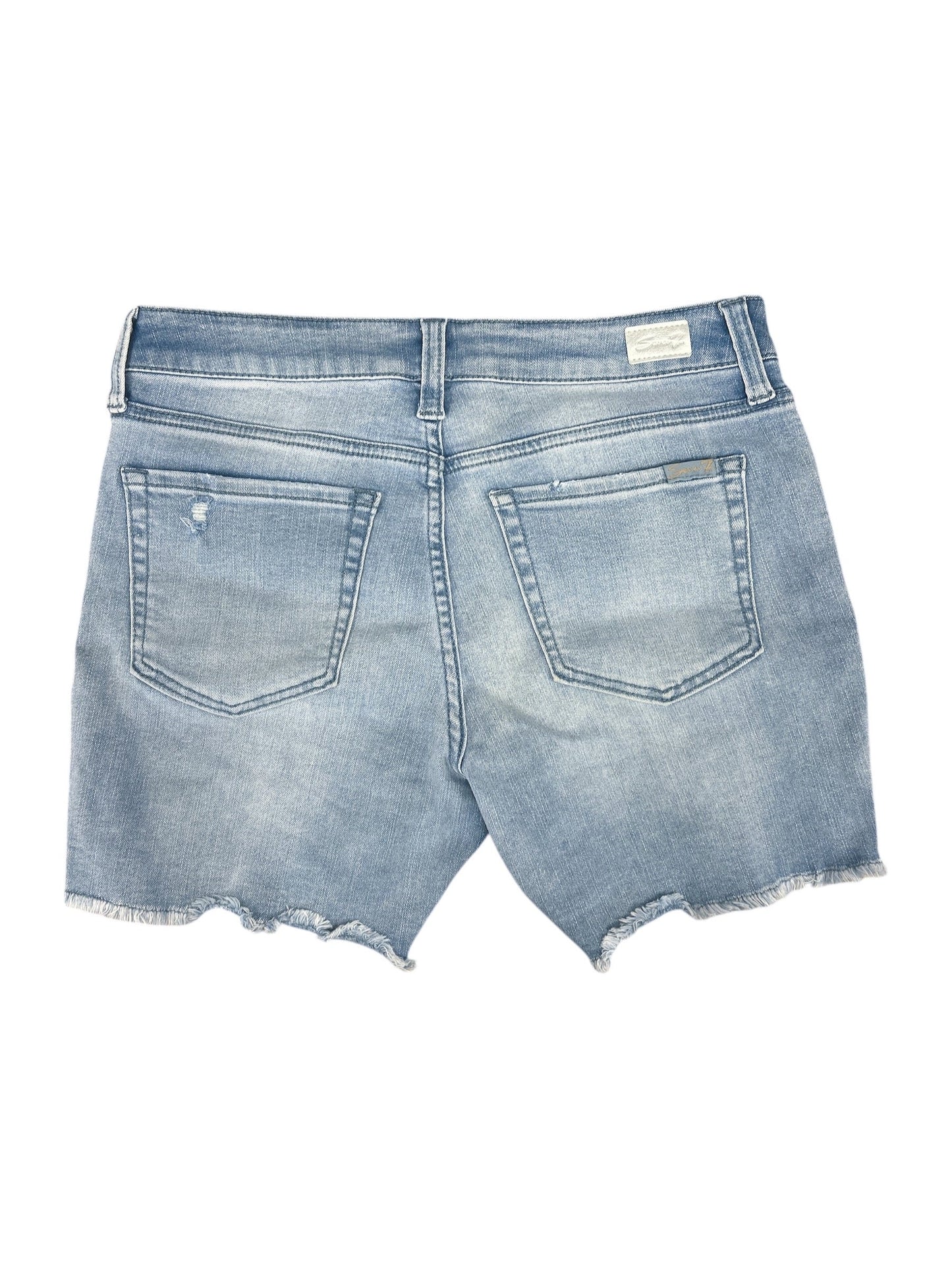 Shorts By Seven 7 In Blue Denim, Size: 6