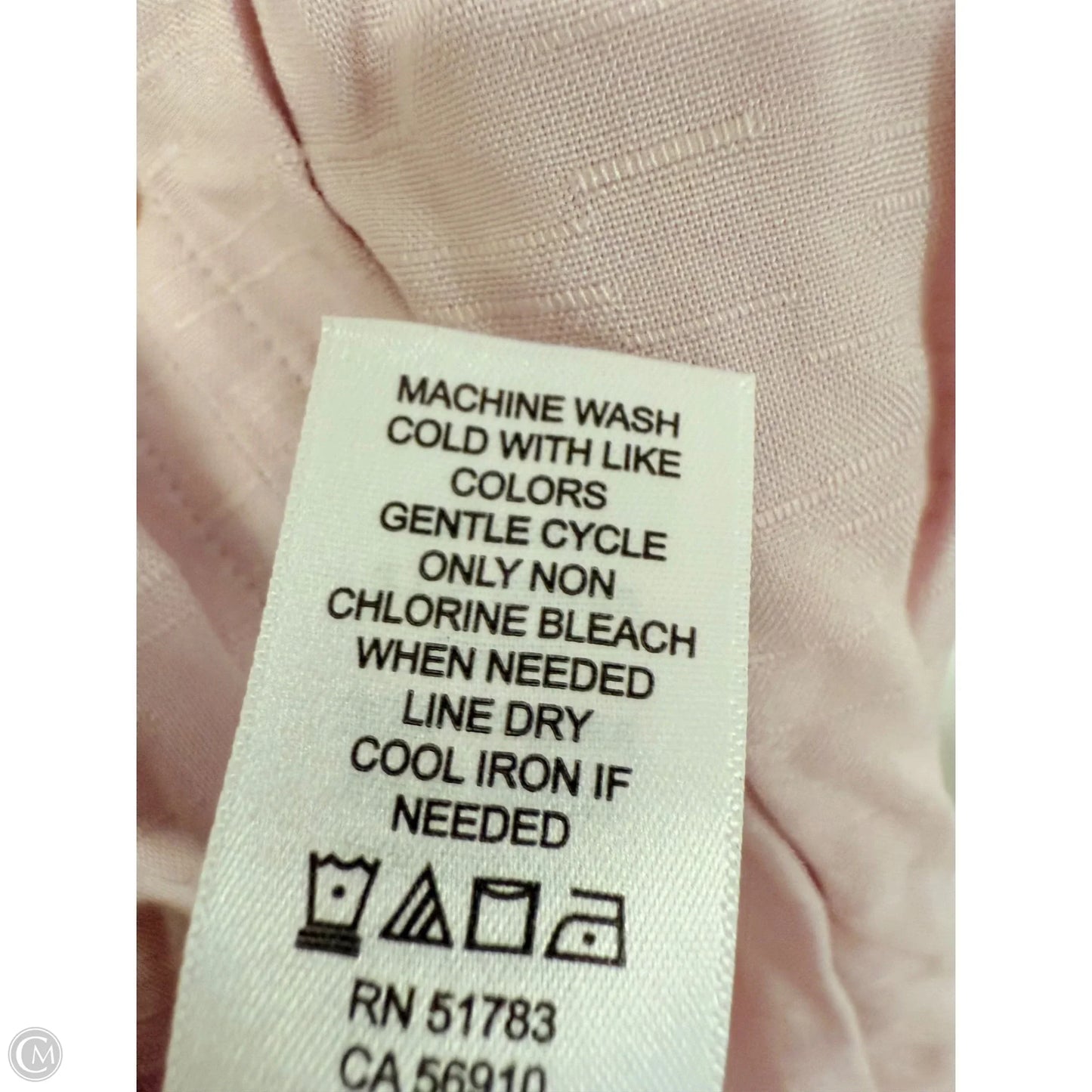 Top Long Sleeve By Maurices In Pink, Size: L