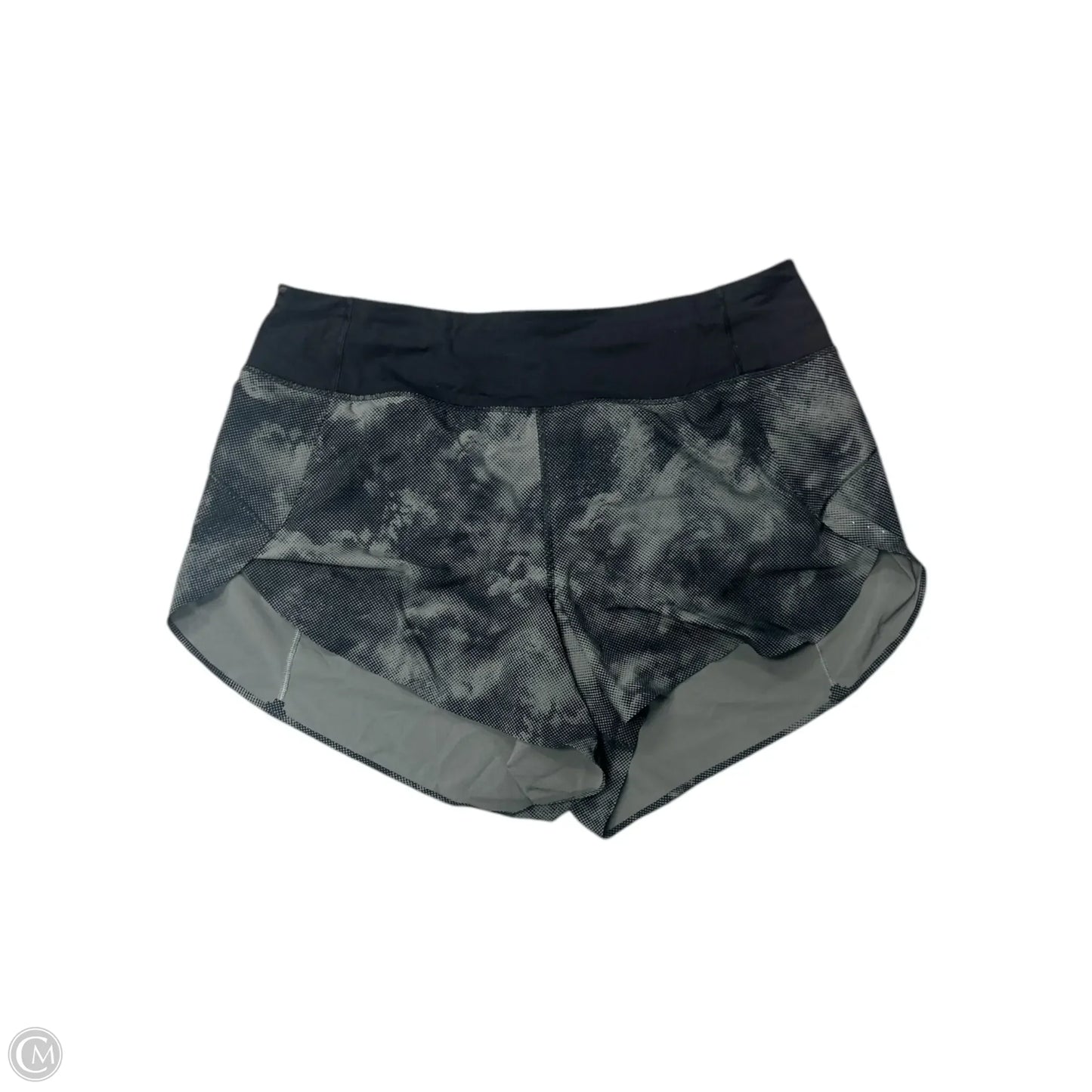 Athletic Shorts By Athleta In Black & Grey, Size: 1x